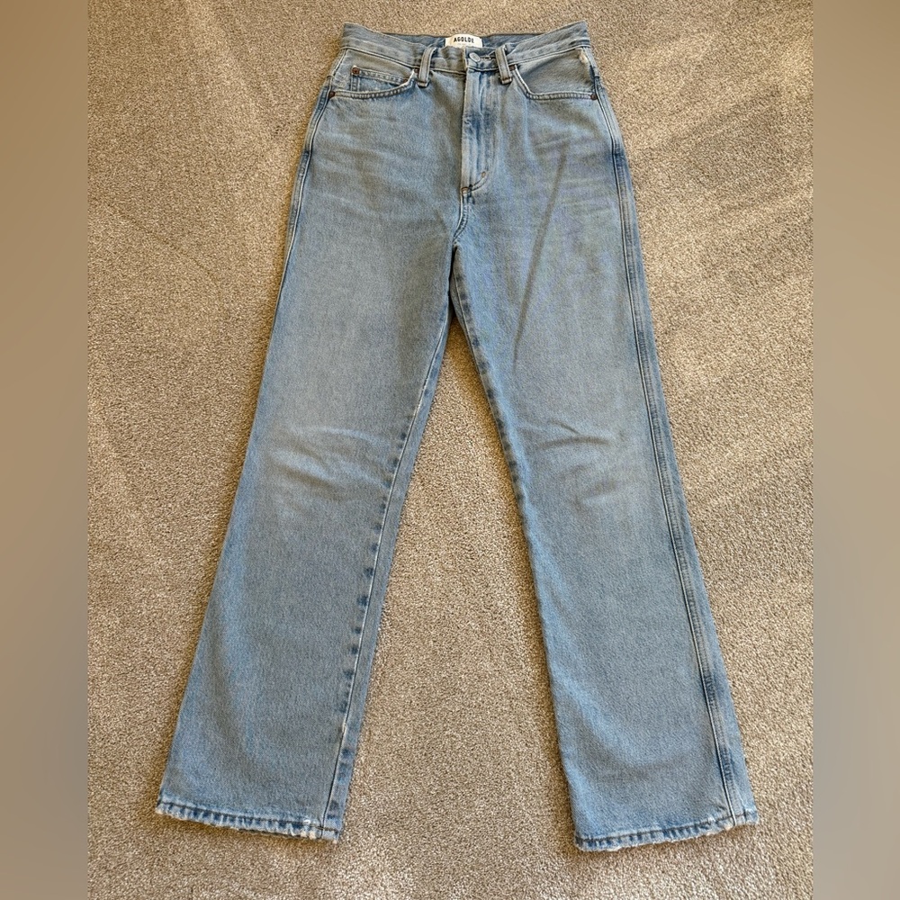 Agolde 90’s Pinch Waist High Waist straight leg jeans